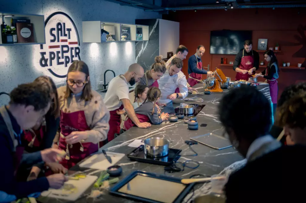 Team building culinaire chez Salt & Pepper à Dijon