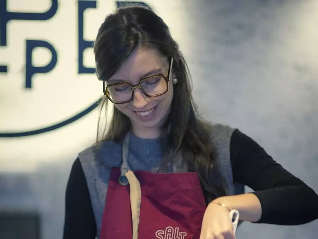 Participante en tablier Salt & Pepper