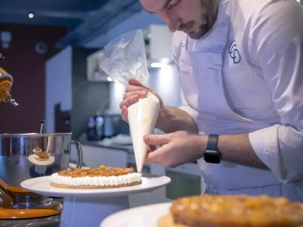 Atelier pâtisserie avec le chef
